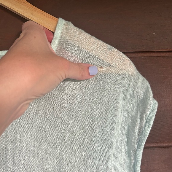 Eileen Fisher Light Green Women's Top Size Small - Picture 5 of 5